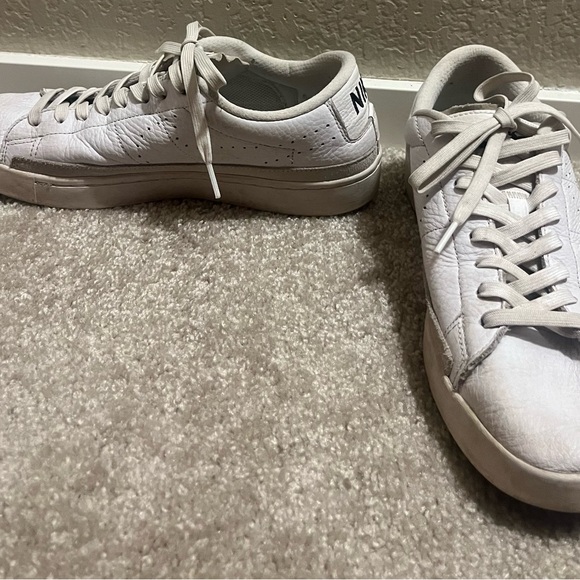 Men's Nike Blazer Low X White Lace-Up Sneakers Size 9 DA2045-100 - Picture 9 of 11